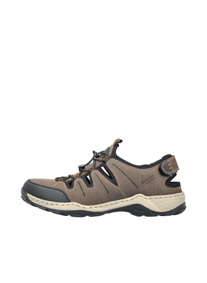 rieker 116-1179 Rieker Mens Casual Shoes Evolution 08085-24 Black / Brown