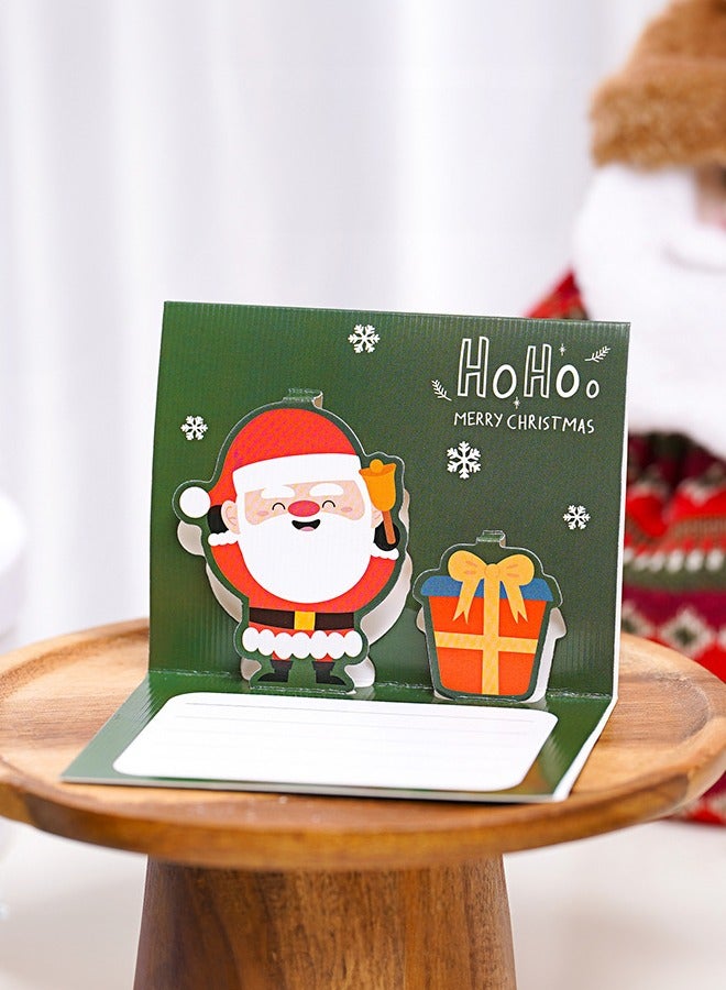 Greeting Cards 6 Styles 18 Pieces 3D Christmas Cards Stereo Cards Holiday Postcards Handmade Holiday Christmas Cards and Envelopes - Image 5