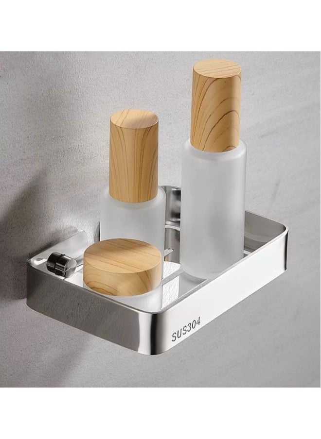 Generic - Wall  Mounted Chrome SUS304 Stainless Steel Soap Dishes Holder - Image 1