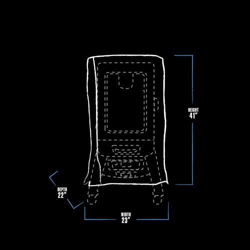 Pit Boss 73322 Electric Smoker Cover, Black - Image 4