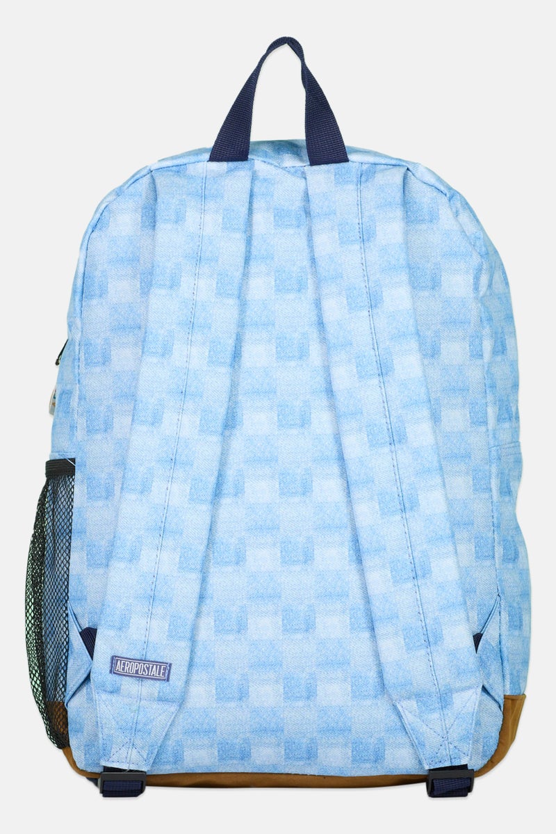 Aeropostale حقيبة ظهر نسائية بشعار العلامة التجارية 44 سم ارتفاع x 30 سم عرض x 14 سم عمق، أسود فاتح - Image 2