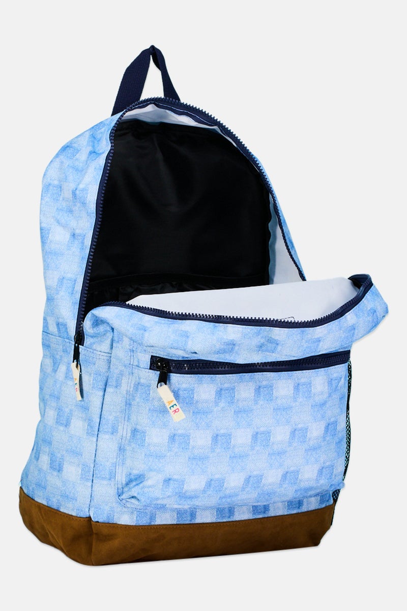 Aeropostale حقيبة ظهر نسائية بشعار العلامة التجارية 44 سم ارتفاع x 30 سم عرض x 14 سم عمق، أسود فاتح - Image 3