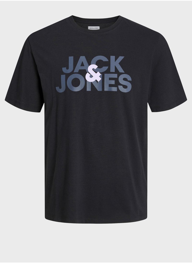Jack & Jones Junior - Youth Logo T-Shirt & Shorts Set - Image 1