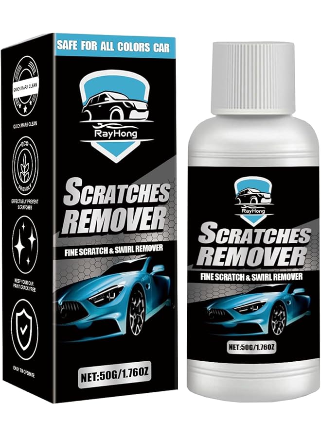 KASTWAVE Car Scratch Remover Stain Remover Clean And Polish Car Paint Refurbishment Remover Stain Cream  - Image 1