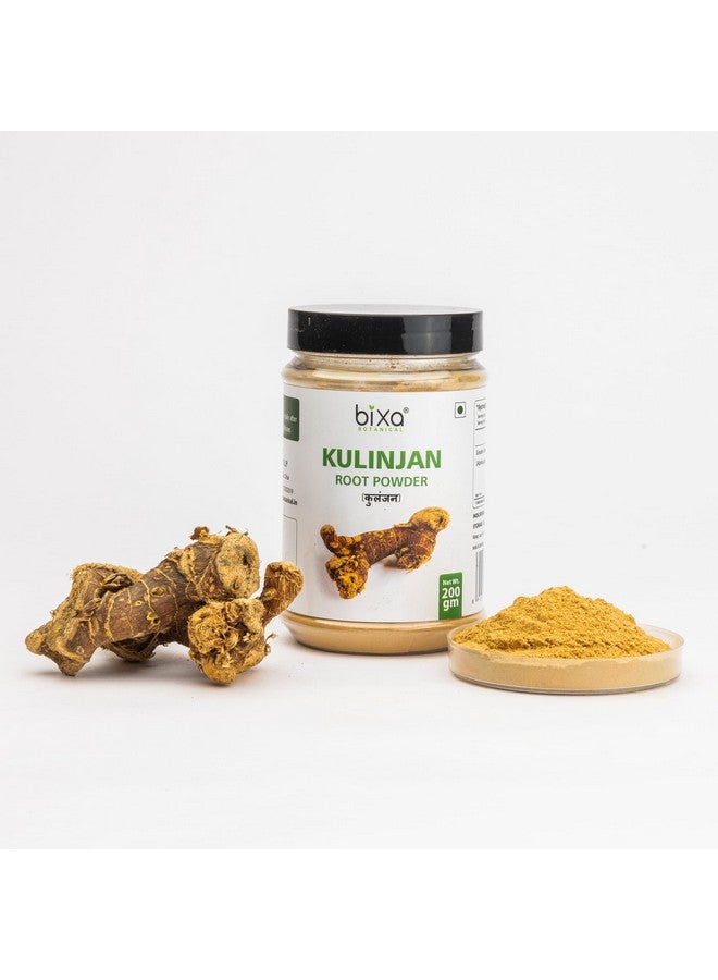 Bixa Botanical Kulinjan Powder- 200 g, Pack of 1| Digestive & Respiratory Wellness (Greater Galangal Root/Alpinia Galanga), Spams And Promotes Healthy Respiratory Functions - Image 3