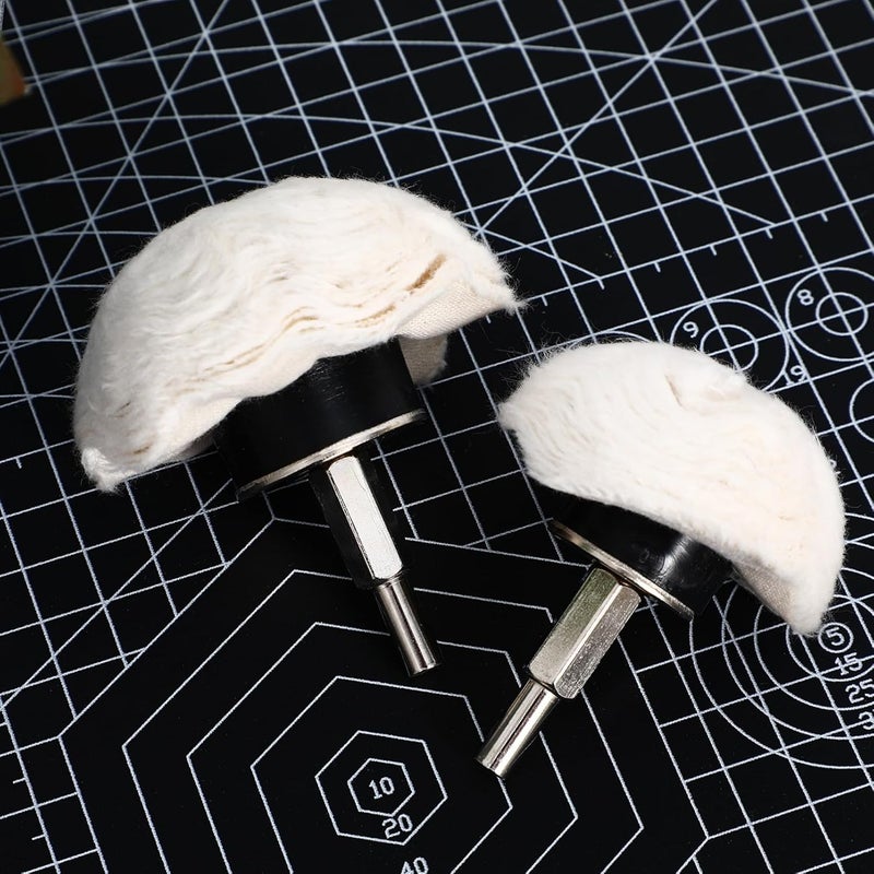 Local available supply Amosfun 7-Piece Polishing Wheel Kit for Drill 6.35mm Shank Cotton Buffing Pads Finishing Tools for Includes Polishing Cones and Buffing Wheels Daily life matching design Field tested quality Stain resistant Local supply chain stock Nationwide courier network Secure equipped warehouse Stable inert material Spec upgraded improved quality Upgraded general material Globally spread simple design Room to room portable Simple multifunctional build Long term storage compatible Global assorted color picks Water rust proof Wear resistant Cross-material combo compatible Flexible anti-break Different assemble options Gulf climate upgraded quality Priority based order prep Low dust buildup Integrated local logistics Ventilated design - Image 4