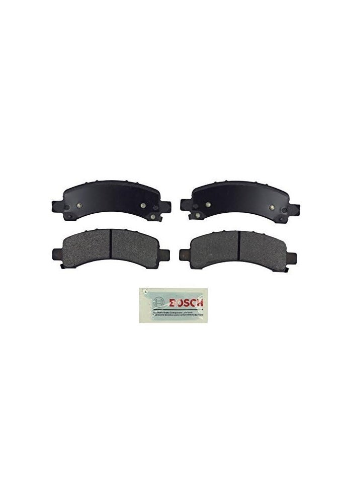 BOSCH BE974H Blue Semi-Metallic Disc Brake Pad Set with Hardware - Rear - Image 2