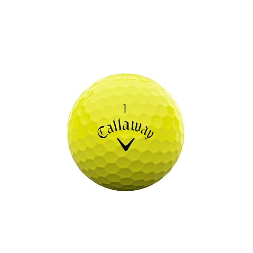 Callaway Golf Supersoft Golf Balls 2025 Yellow - Image 3