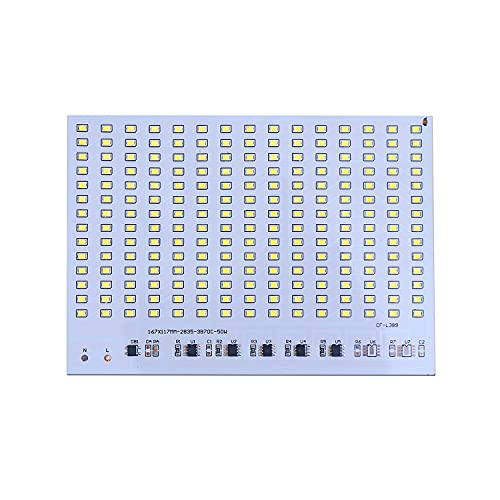 Electronicspices Electronic Spices 50W Aluminum Plate Base Board for LED Flood Light White - Image 2