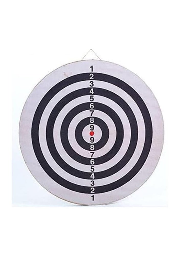 Harley Fitness Flocked Dartboard with 6 Darts - Image 3