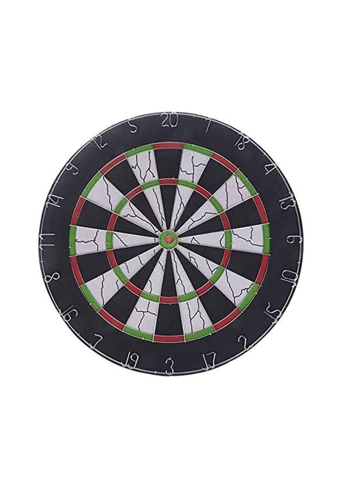 Harley Fitness Flocked Dartboard with 6 Darts - Image 2