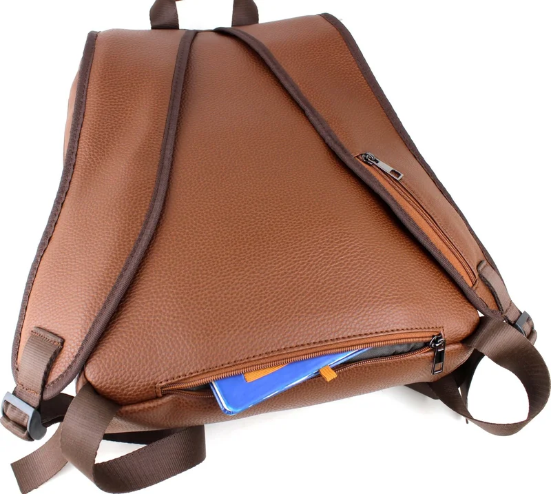 Derise Club Unisex Brown School and Backpack Bag with Laptop Compartment