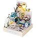 Flever Dollhouse Miniature DIY House Kit Creative Room with Furniture for Romantic Valentines Gift Corner of Garden - Image 2