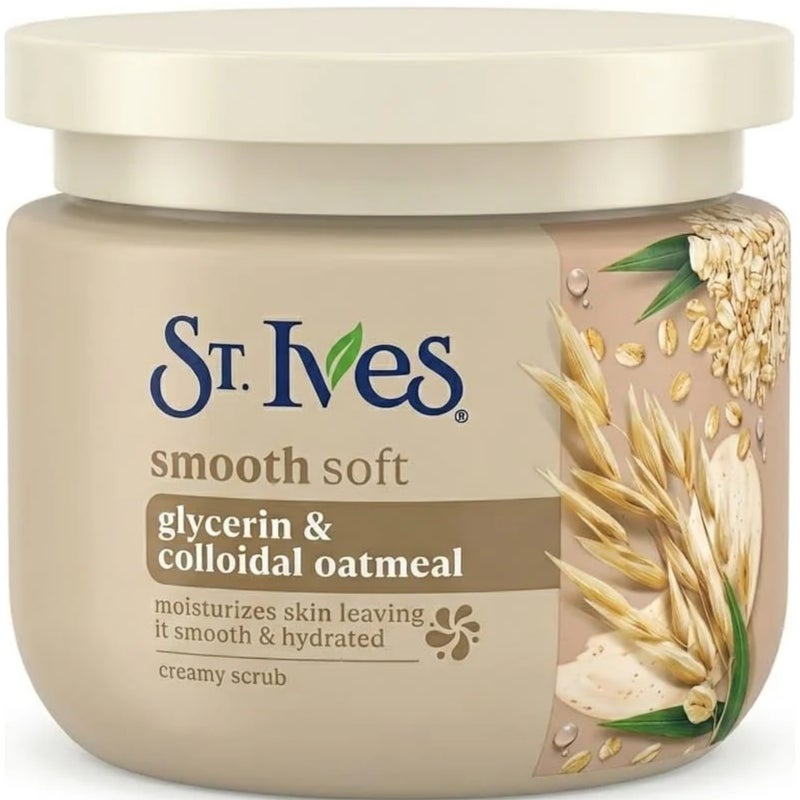 Smooth Soft Glycerin and Colloidal Oatmeal Creamy Scrub - 300g