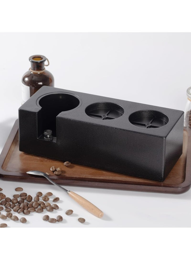 Espresso Tamping Station,Coffee Portafilter Holder,Espresso Tamper Stand for 51/54/58mm Portafilters、Tamper and Distributor,Espresso Machine Accessories,Coffee Tool Organizer - Image 5