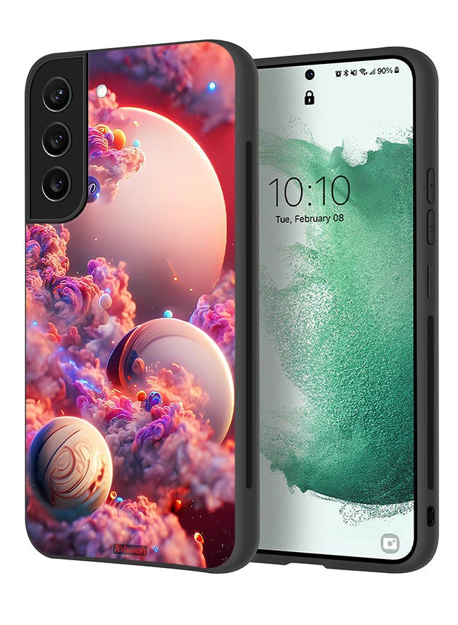 Tolwak Samsung Galaxy S22 Plus 5G Protective Case Cover Clouds Abstract Art - Image 1