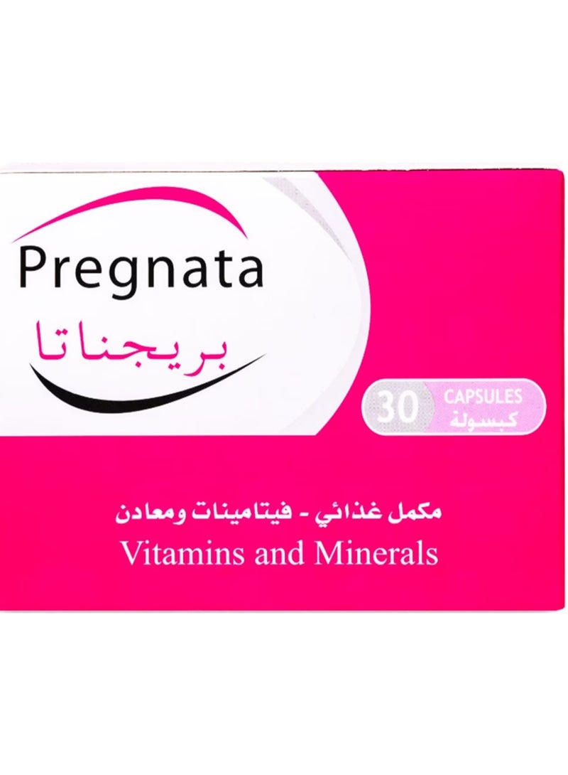 فيتامين بريجناتا فيتامينات متعددة للسيدات 30 كبسولة - Image 2