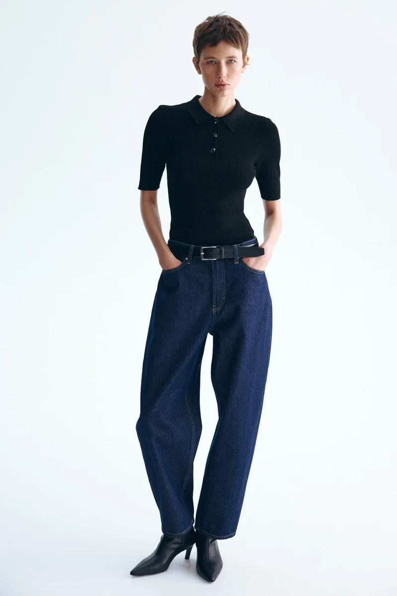 H&M Pointelle-knit top