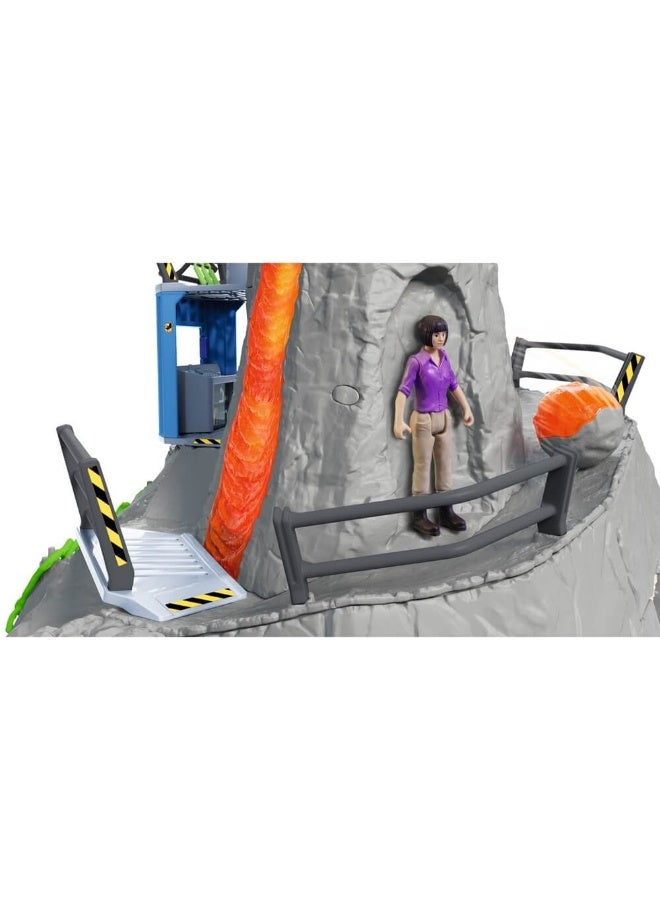 Schleich Dinosaurs Volcano Expedition Base Camp Playset - Image 2