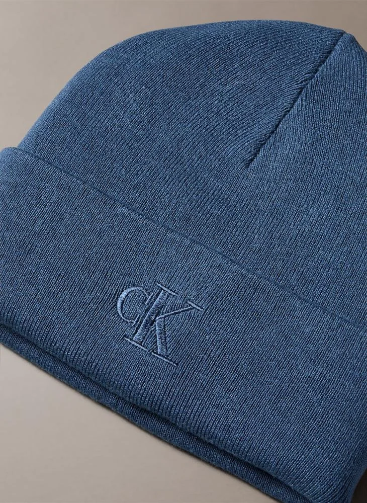 CALVIN KLEIN FINE RIB BEANIE