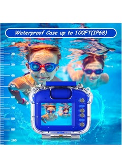 Ourlife Kids Waterproof Camera, Underwater 100FT Digital Camera, Birthday Gifts for Girls Boys, Kids Camera with 15 Photo Frames, 12 Funny Effects, 32GB SD Card, Underwater Action Camera for Kids Age 3-12  - Image 3