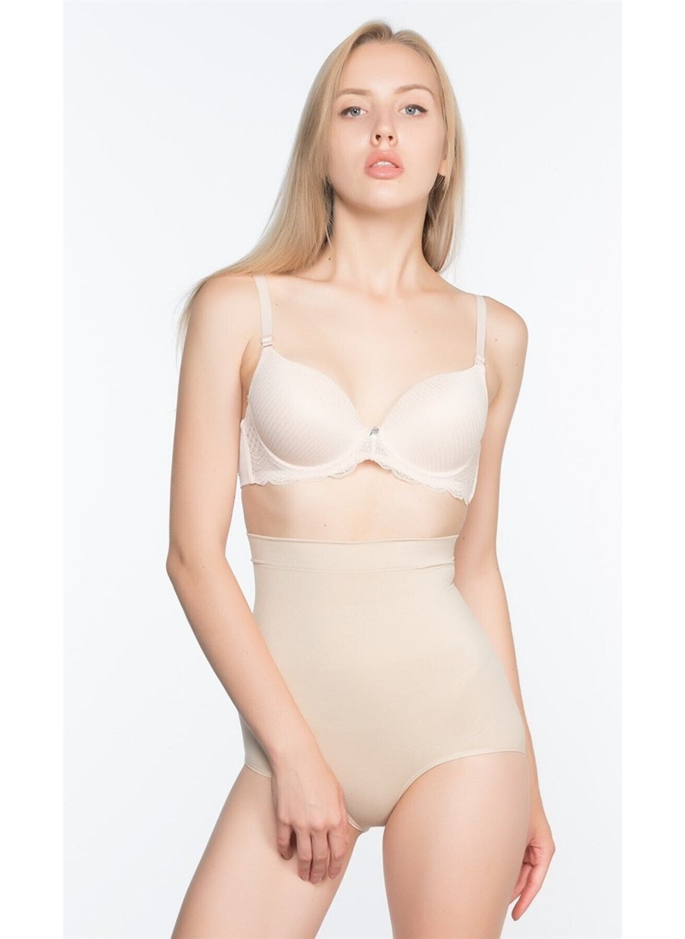 Layza Form 13003 Seamless Non-Trace 1 Size Reducing Women's Slip Corset 