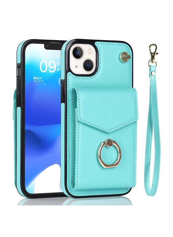 اس-توب جراب لهاتف iPhone 14 مضاد للسرقة مزود بفتحة بطاقة RFID - Image 1