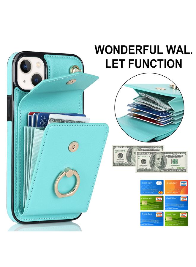 اس-توب جراب لهاتف iPhone 14 مضاد للسرقة مزود بفتحة بطاقة RFID - Image 3