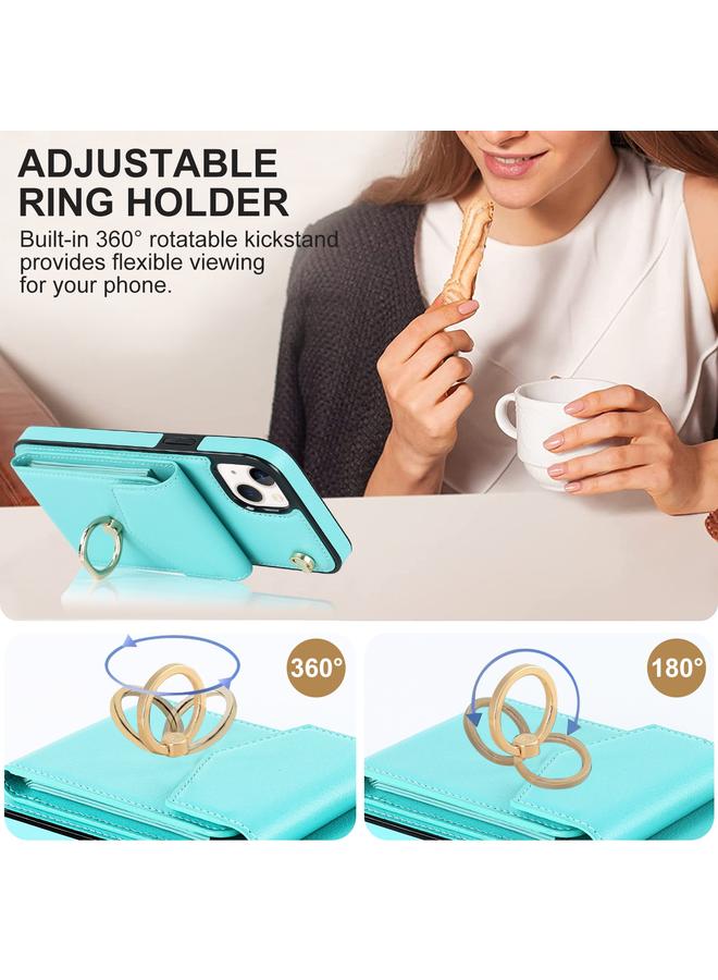 اس-توب جراب لهاتف iPhone 14 مضاد للسرقة مزود بفتحة بطاقة RFID - Image 5