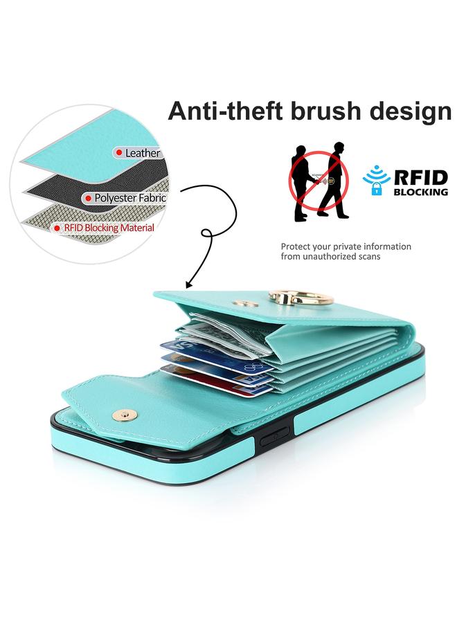 اس-توب جراب لهاتف iPhone 14 مضاد للسرقة مزود بفتحة بطاقة RFID - Image 4