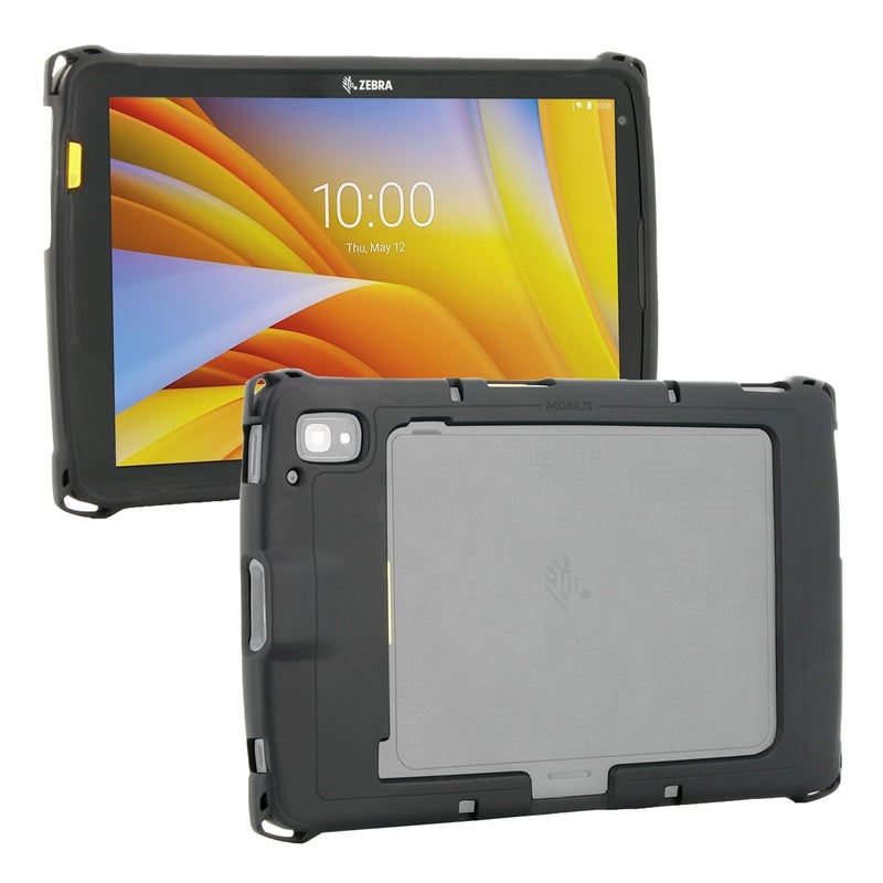 MOBILIS Rugged Case for Zebra Tablet ET40 ET45 Military Grade Shockproof Protective Cover Compatible with Zebra Accessories Recycled Materials Black - Image 2