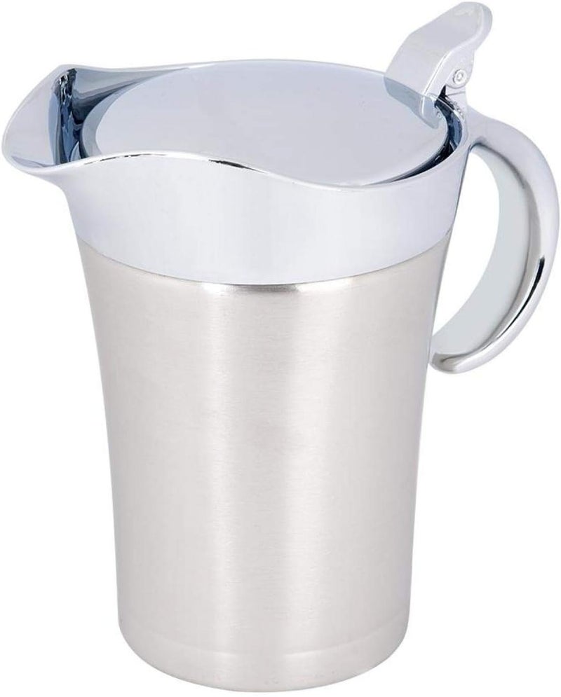 woobles Gravy Jug, Gravy Pot, Anti-Rust Thermal Double Wall for Mustard Ketchup(Large 750ml) - Image 1