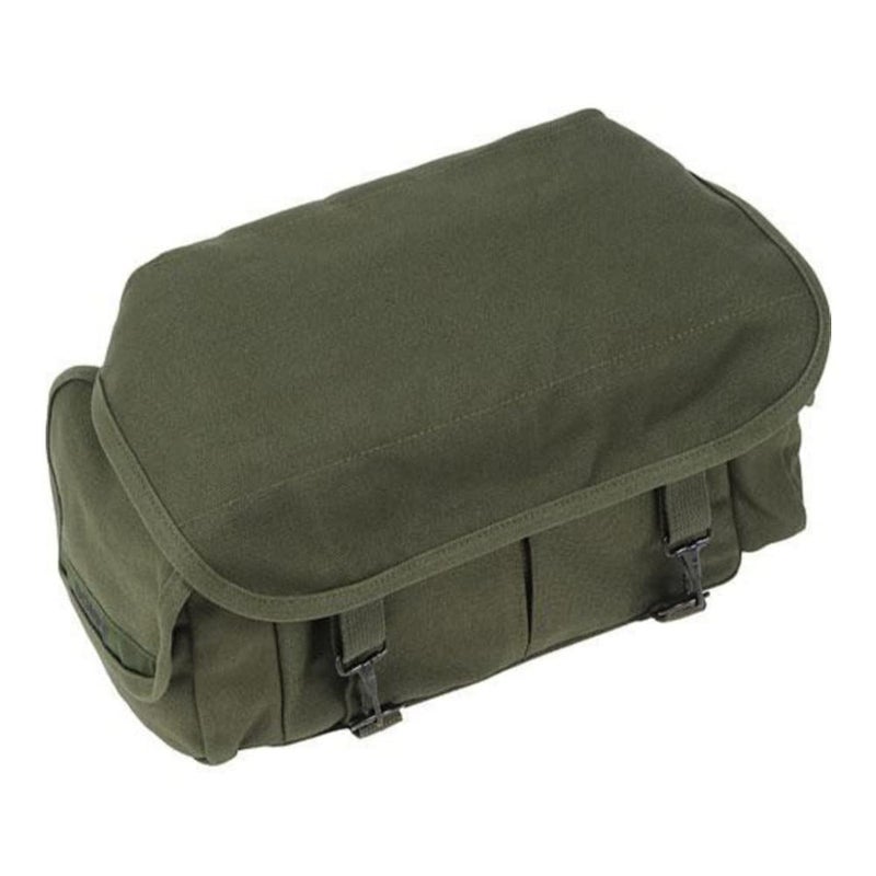 Domke F-2 original shoulder bag 700-02D (Olive) for Canon, Nikon, Sony, Leica, Fujifilm & Olympus DSLR or Mirrorless Cameras with Space for Multiple Lenses Up to 300mm and Accessories - Image 1