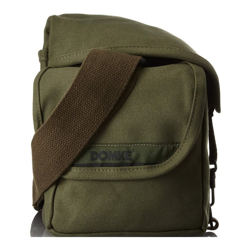 Domke F-2 original shoulder bag 700-02D (Olive) for Canon, Nikon, Sony, Leica, Fujifilm & Olympus DSLR or Mirrorless Cameras with Space for Multiple Lenses Up to 300mm and Accessories - Image 4