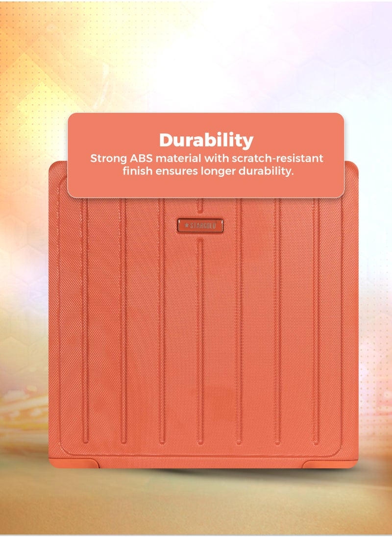 Stargold - Single Hardside Spinner 4 Wheels Cabin Trolley Luggage With Number Lock 16 Inches - Image 1