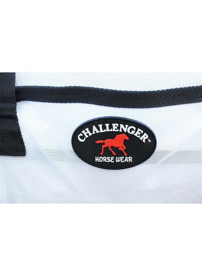 تشالنجر ملاءة CHALLENGER خفيفة الوزن صيفية من شبكة الخيول مقاس 76 بوصة، لون أبيض، 73408B - Image 3