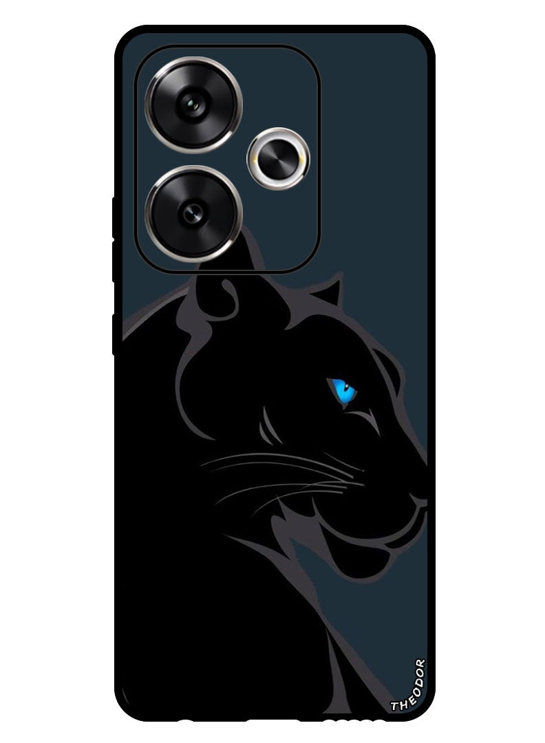 Theodor Protective Case Anti Scratch Shock Proof Bumper Cover For Xiaomi Redmi Turbo 3 Leopard Art - Image 1