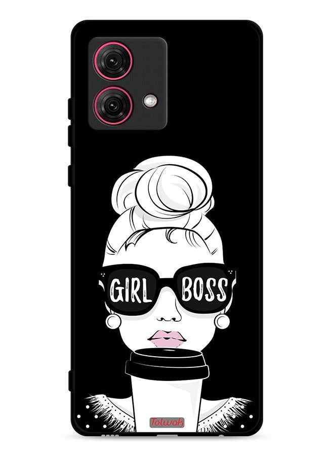 Tolwak Motorola Moto G84 5G Protective Case Cover Girl Boss - Image 1