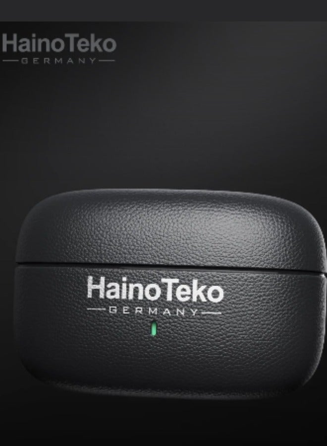 Haino Teko Haino Teko Germany OWS-H5  Bluetooth Earphones with High-Quality Sound, Super Clear Mic, and Touch Controls – Stylish & Comfortable Black Wireless Earphones for Music, Calls, and Sports. - Image 5