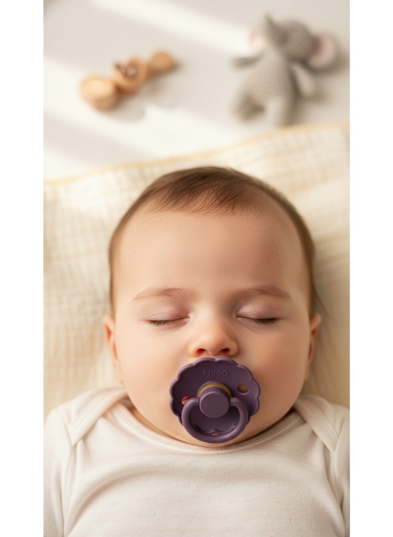 FRIGG Natural Latex Baby Pacifier | Size 1 (0–6 Months) | BPA-Free, Orthodontic Soother | Designed & Made in Denmark - Image 3