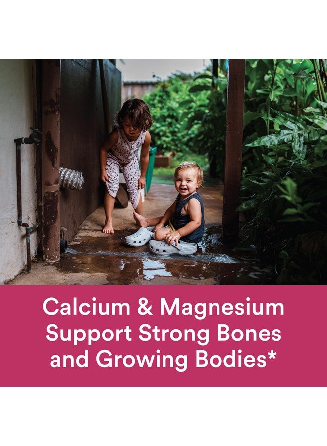 SmartyPants Kids Mineral Chews: Magnesium Citrate & Calcium Supplement with Vitamin D3, Vitamin C, K2, Zinc & Selenium for Immune Support, 60 Count (30 Day Supply) - Image 3