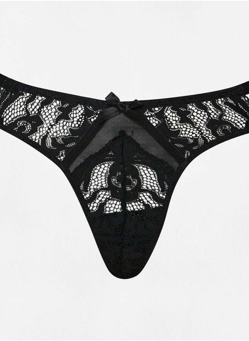 hunkemoller - 3-Pack Strappy String Thongs - Image 1