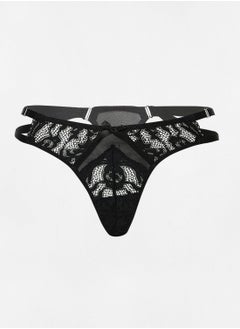 3-Pack Strappy String Thongs