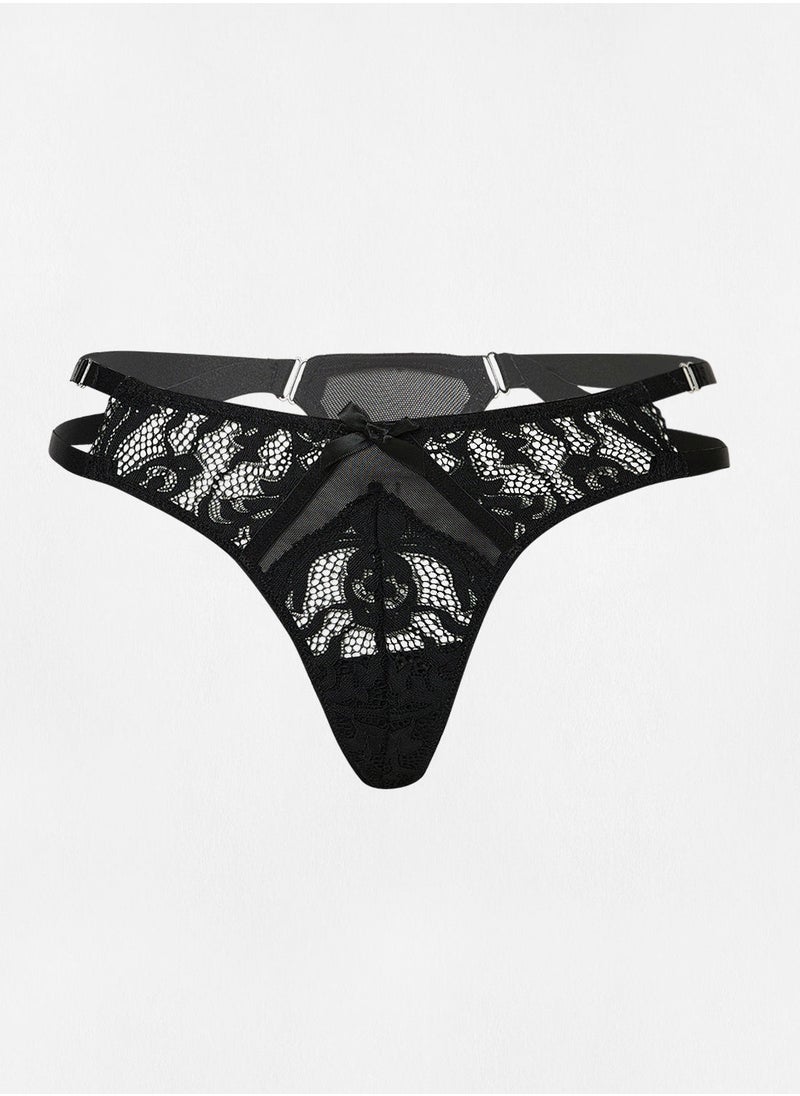 hunkemoller - 3-Pack Strappy String Thongs - Image 1