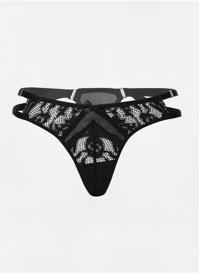 hunkemoller - 3-Pack Strappy String Thongs - Image 1