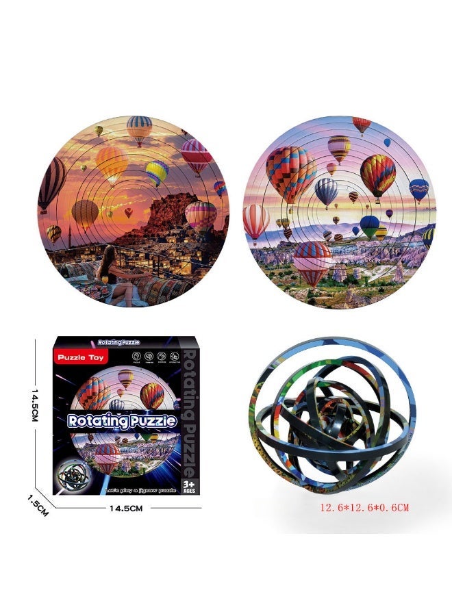 Betaoby Children's Rotating Puzzle Decompression 3D Stereo Educational Toys - Image 3