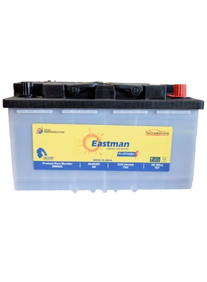 Eastman Eastman 12V 80AH Car Battery 
