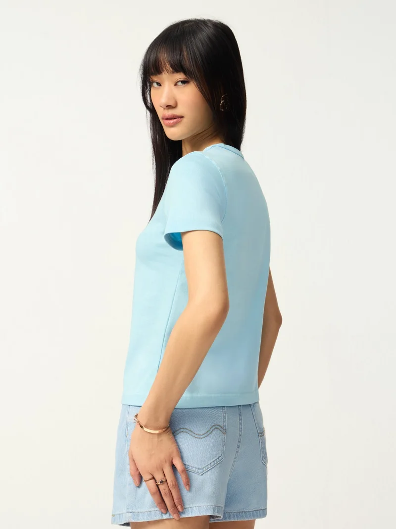 The Souled Store  Casual Classics: Baby Blue  | Best Price UAE