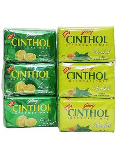 Cinthol Herbal And Lime Bath Soap With Deodorant Set 