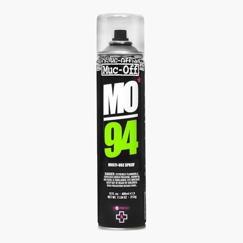 Muc Off Muc-Off MO-94, 400 Milliliters - Biodegradable Multi-Purpose Protective Spray And Lubricant - Disperses Water To Prevent Rust And Frees Seized Parts - Image 1